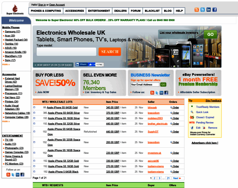 Super-electronic.co.uk thumbnail