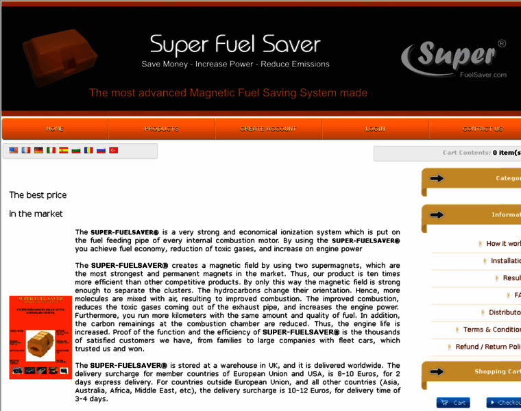 Super-fuelsaver.com thumbnail