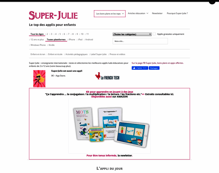 Super-julie.fr thumbnail