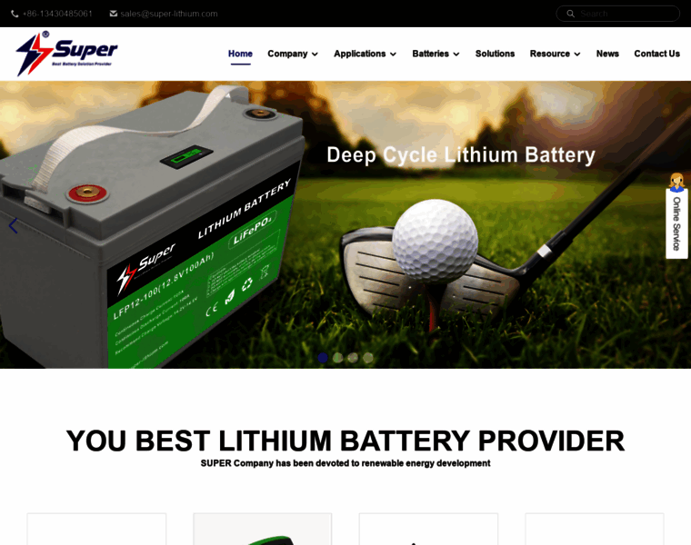 Super-lithium.com thumbnail