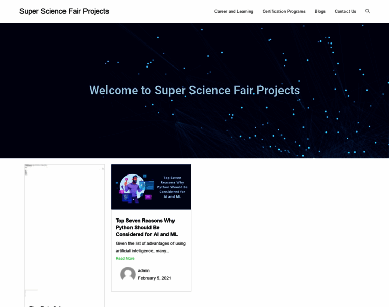 Super-science-fair-projects.net thumbnail