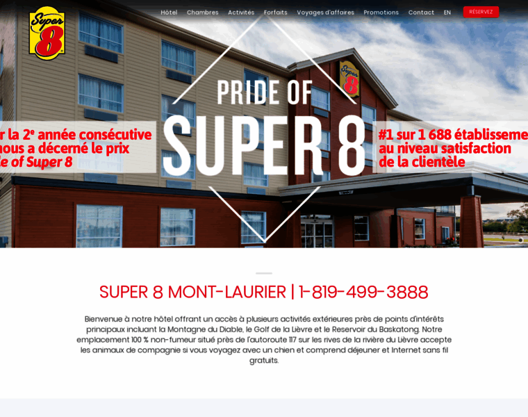 Super8mont-laurier.com thumbnail