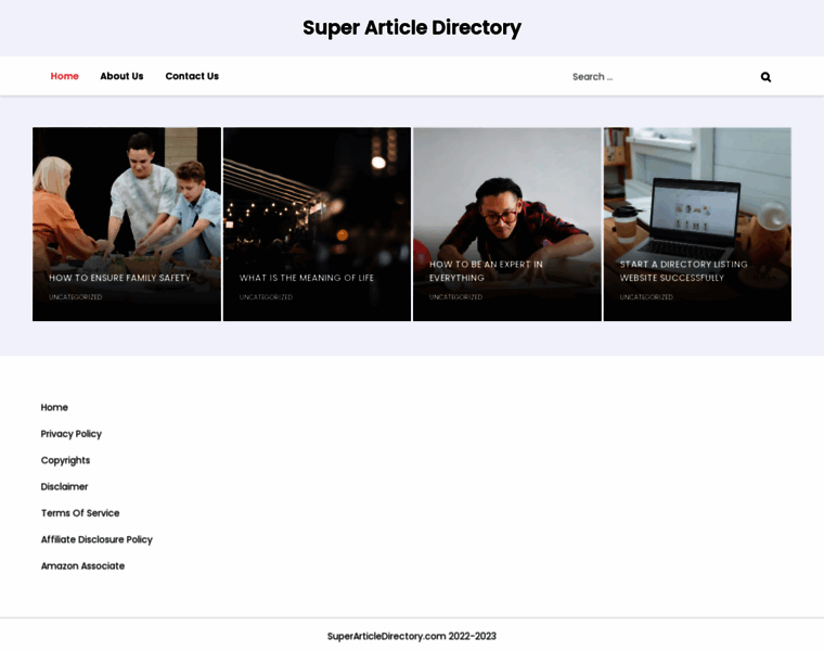 Superarticledirectory.com thumbnail Superarticledirectory.com thumbnail