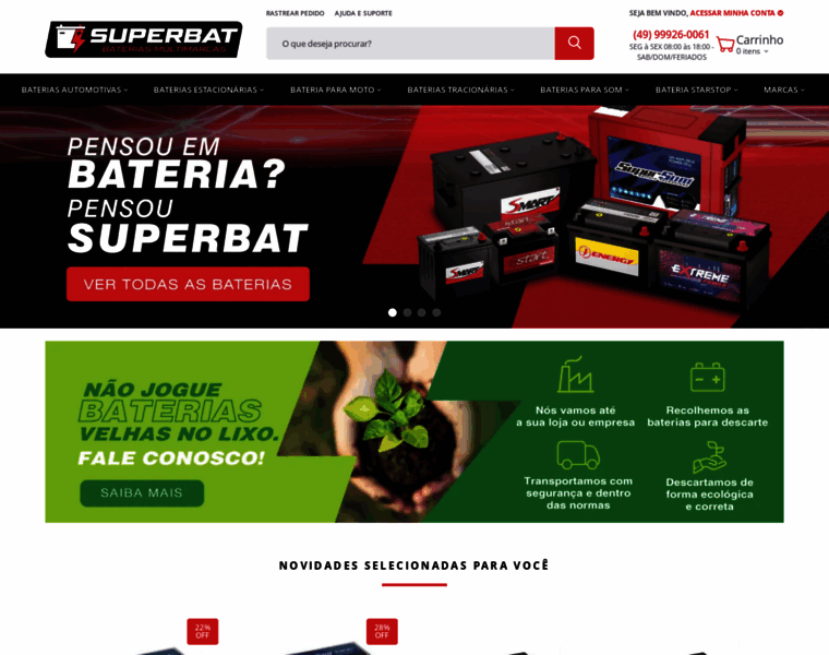 Superbatbaterias.com.br thumbnail
