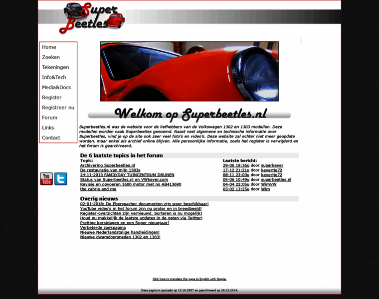 Superbeetles.nl thumbnail
