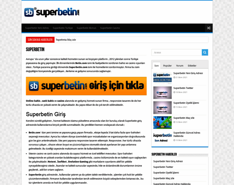 Superbetingiris.biz thumbnail