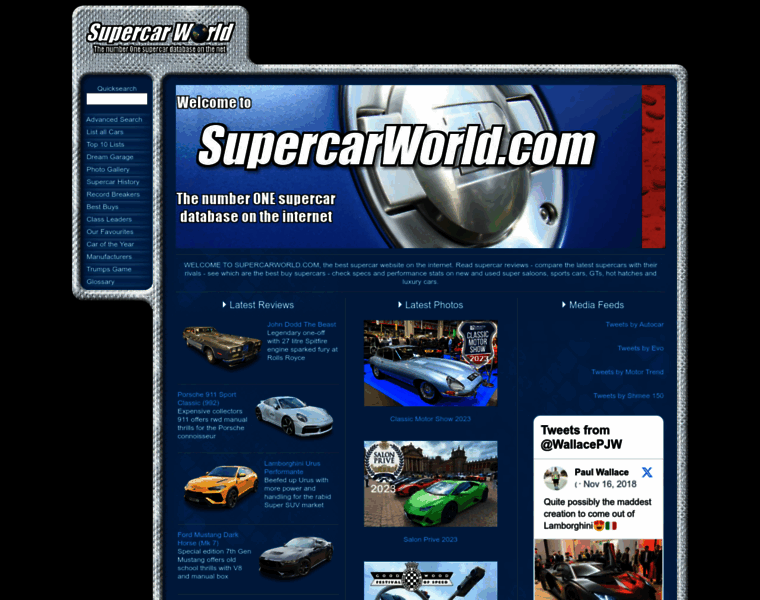 Supercarworld.com thumbnail