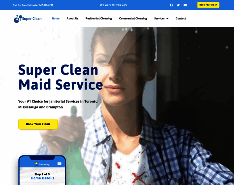 Supercleanmaidservice.ca thumbnail