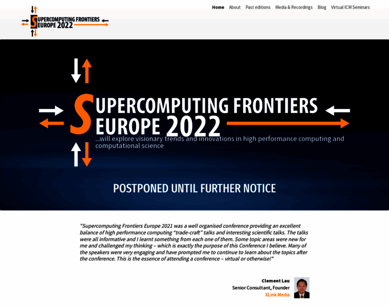 Supercomputingfrontiers.eu thumbnail