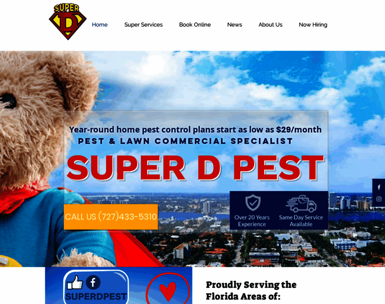 Superdpest.com thumbnail