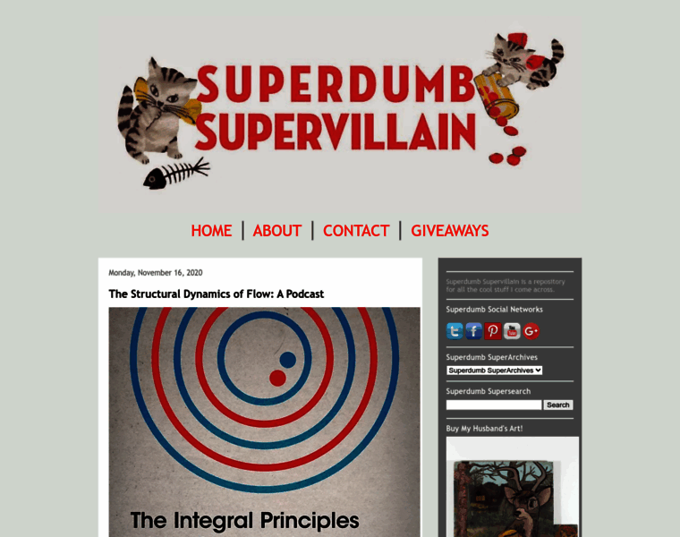 Superdumbsupervillain.com thumbnail