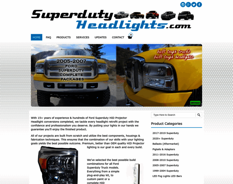 Superdutyheadlights.com thumbnail
