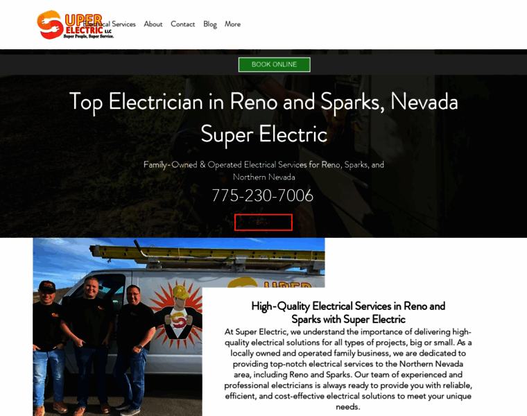 Superelectricnv.com thumbnail