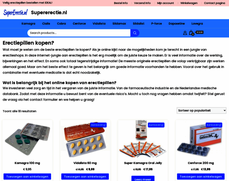 Supererectie.nl thumbnail
