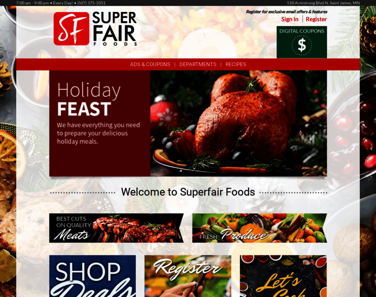 Superfairfoods.com thumbnail
