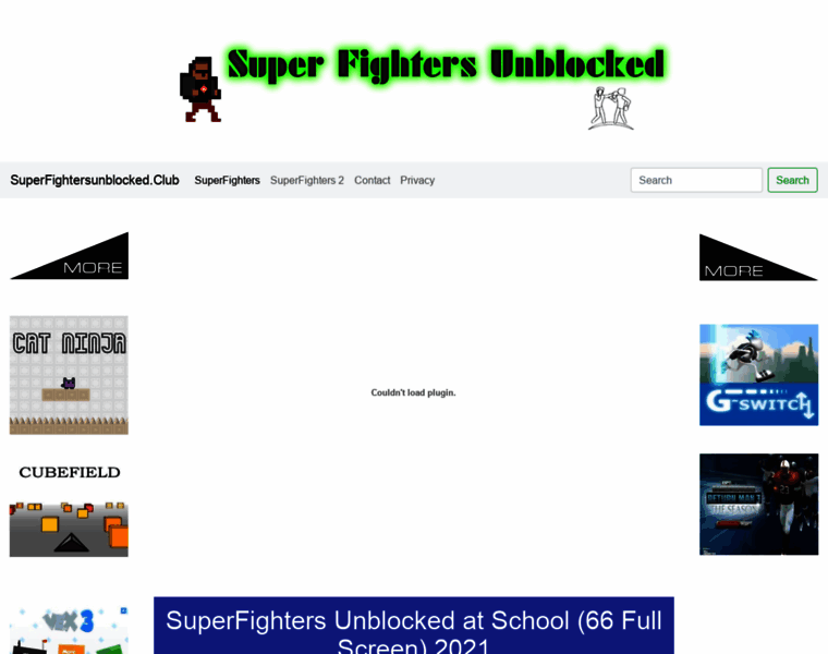 Superfightersunblocked.club thumbnail