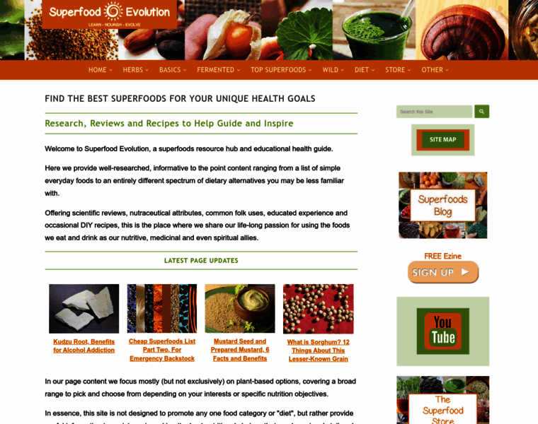 Superfoods-for-superhealth.com thumbnail