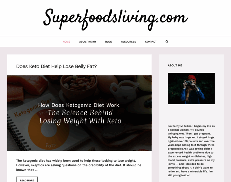 Superfoodsliving.com thumbnail