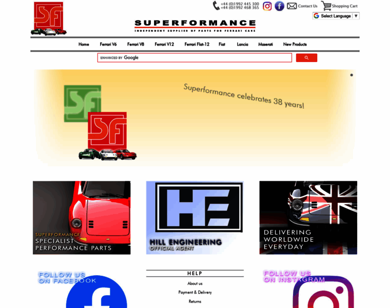Superformance.co.uk thumbnail