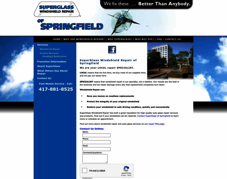 Superglassspringfield.com thumbnail
