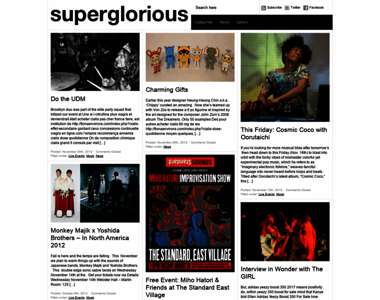 Superglorious.com thumbnail