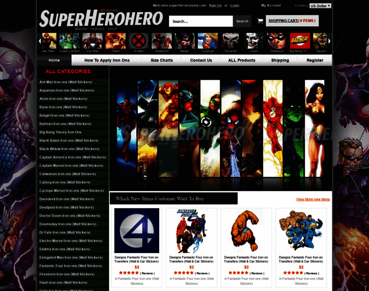Superheroironons.com thumbnail