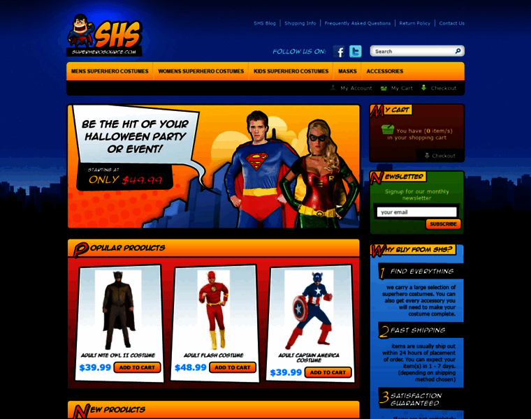 Superherosource.com thumbnail