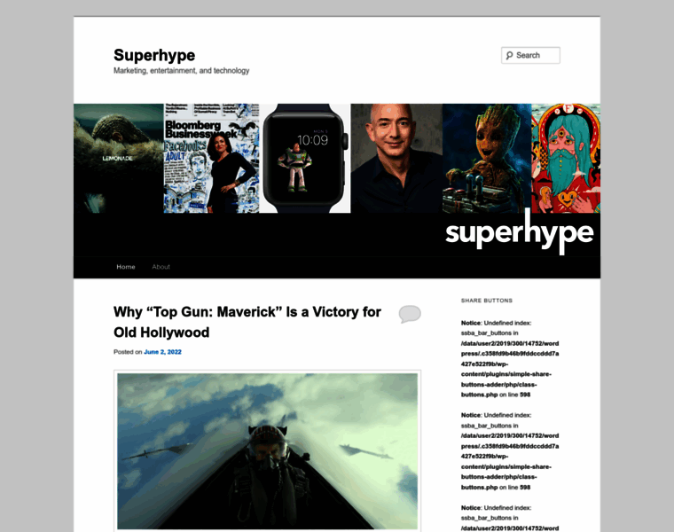Superhypeblog.com thumbnail