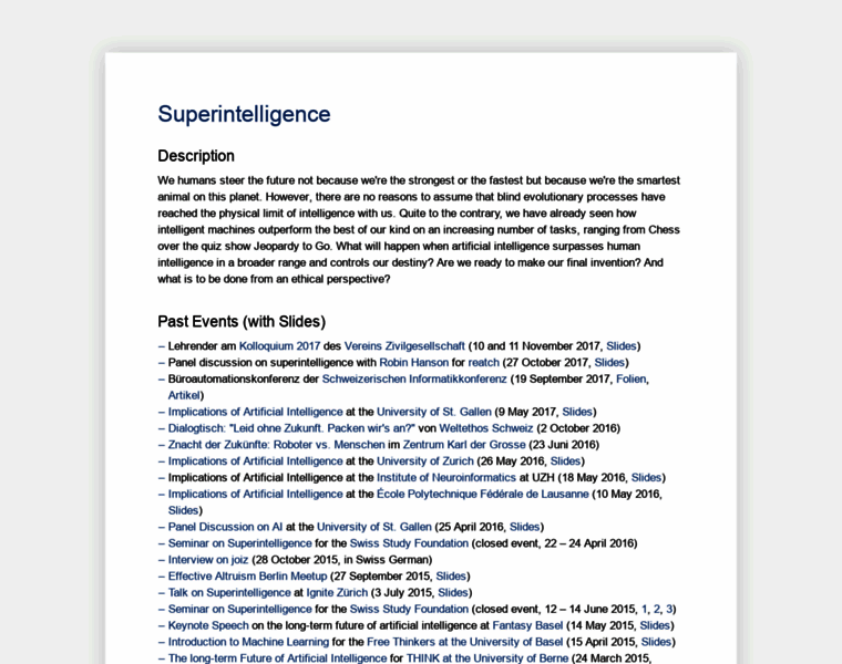 Superintelligence.ch thumbnail