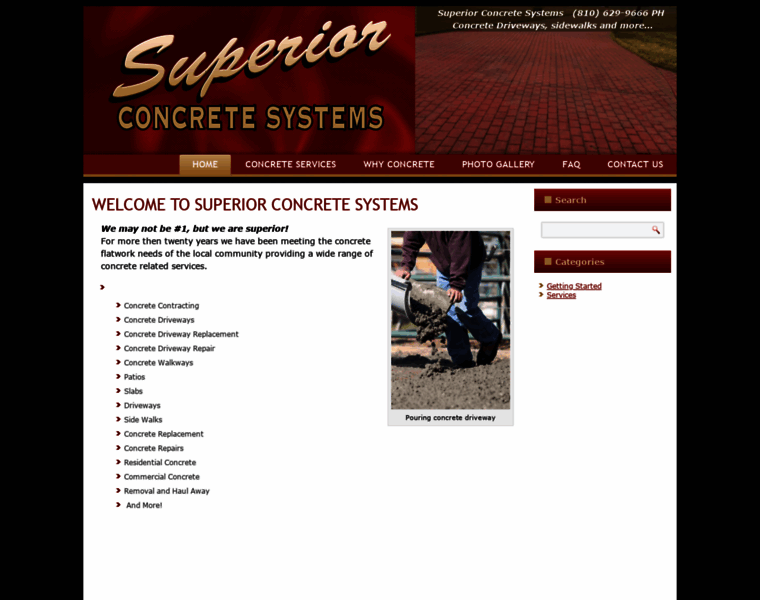 Superiorconcretesystems.net thumbnail