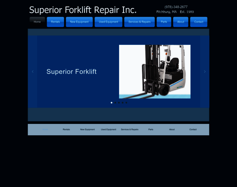 Superiorforklift.com thumbnail