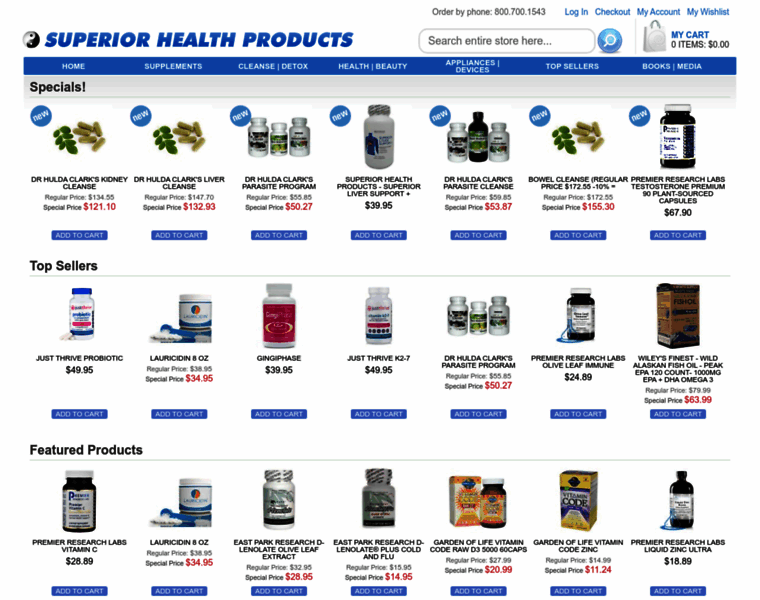 Superiorhealthproducts.com thumbnail