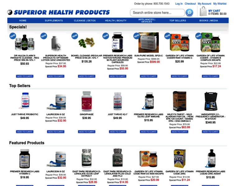 Superiorhealthproducts.net thumbnail