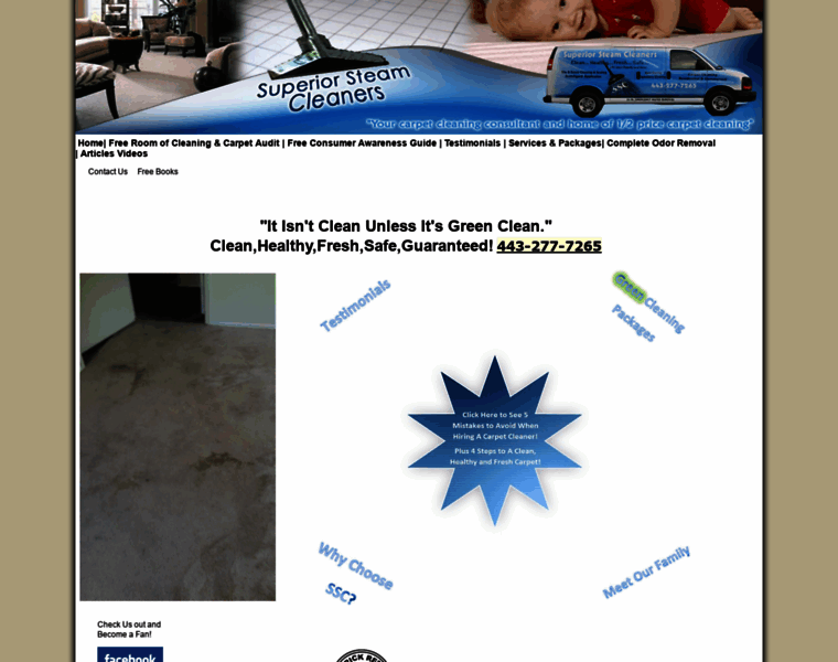 Superiorsteamcleaners.com thumbnail