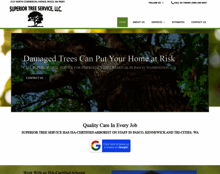 Superiortreeservicetricities.com thumbnail