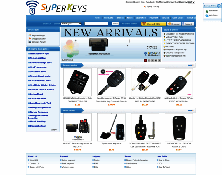 Superkeys.us thumbnail