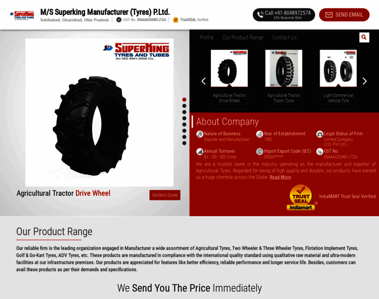 Superking-tyre.com thumbnail