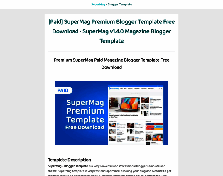 Supermag-premium-template-download.blogspot.com thumbnail