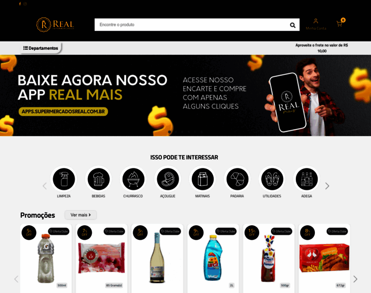 Supermercadosreal.com.br thumbnail