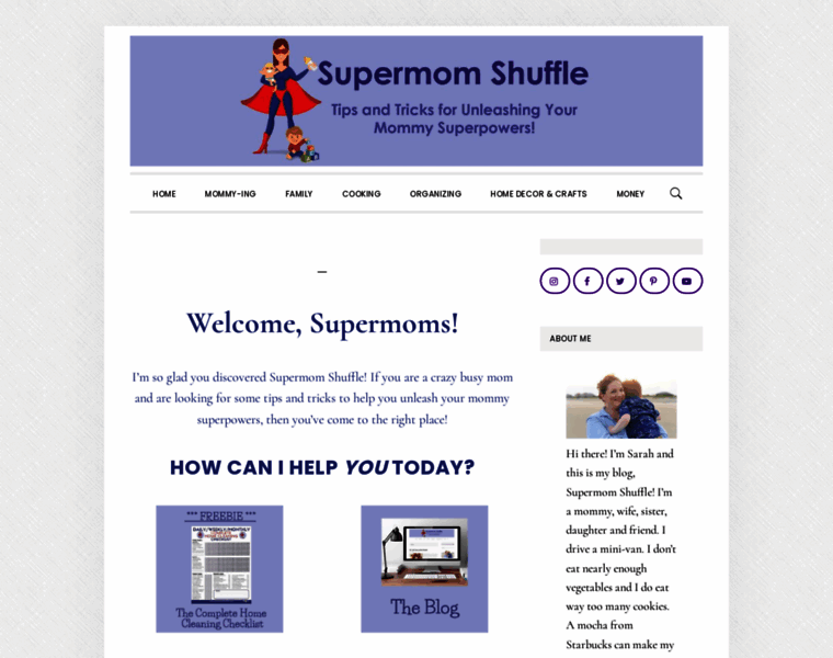 Supermomshuffle.com thumbnail