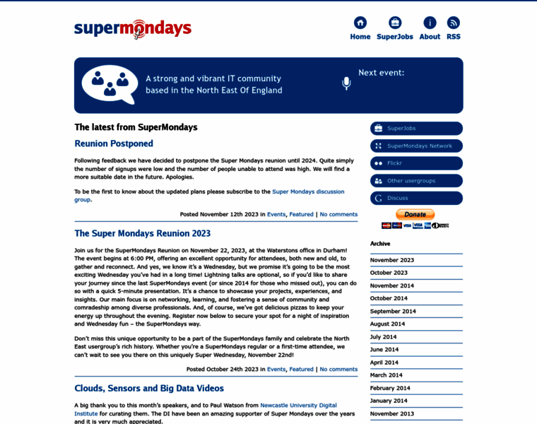 Supermondays.org thumbnail