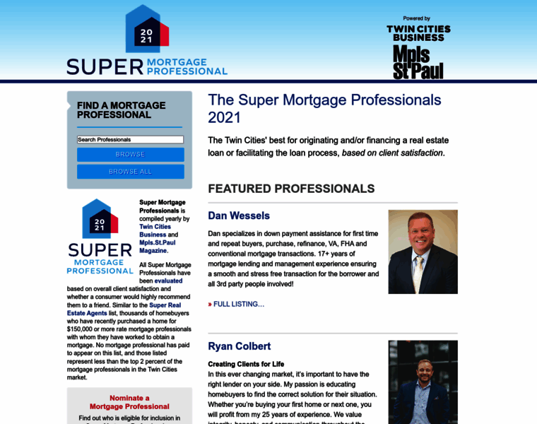 Supermortgageprofessionals.com thumbnail