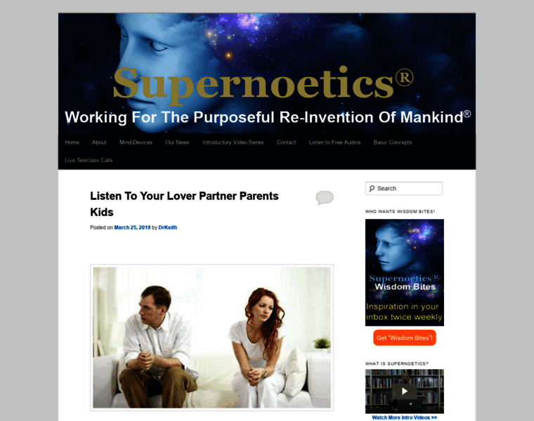 Supernoetics.com thumbnail