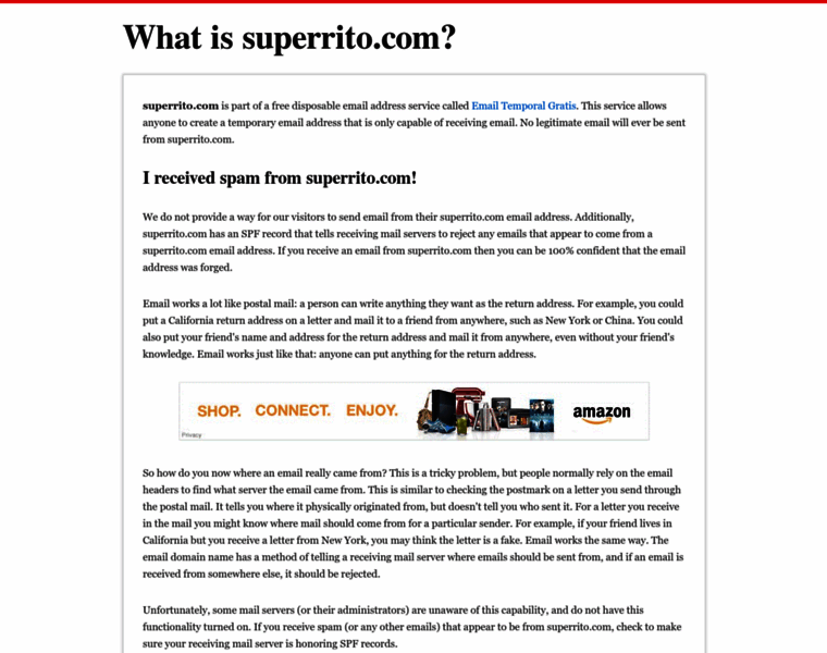 Superrito.com thumbnail
