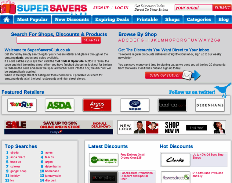 Supersaversclub.co.uk thumbnail