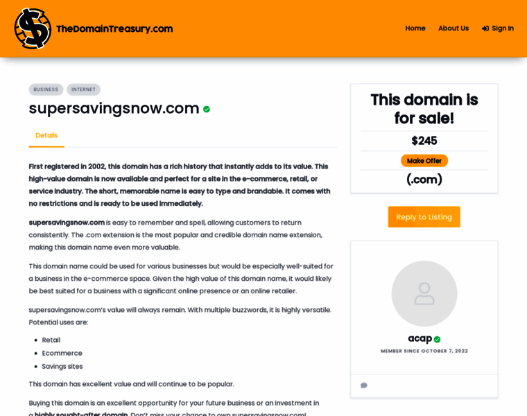 Supersavingsnow.com thumbnail Supersavingsnow.com thumbnail