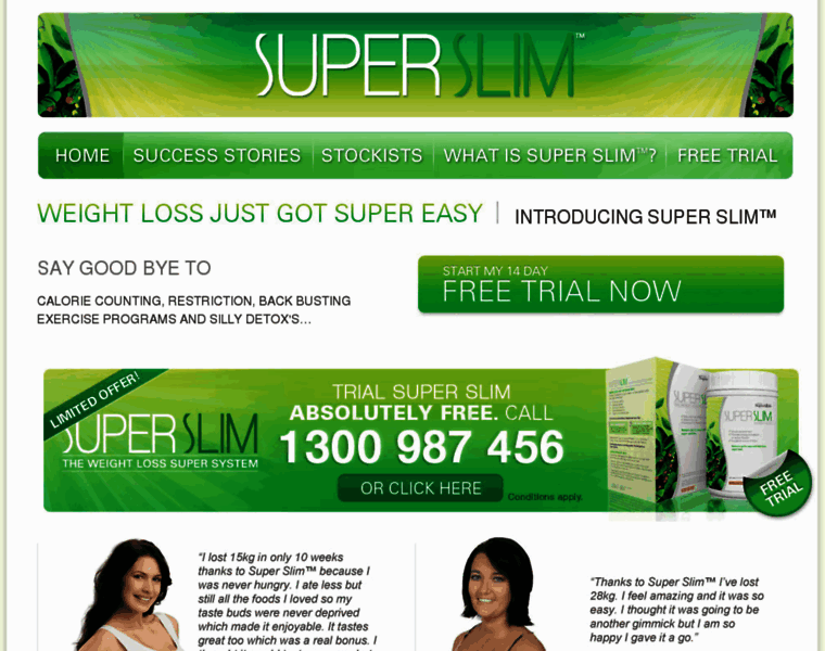 Superslim.com.au thumbnail