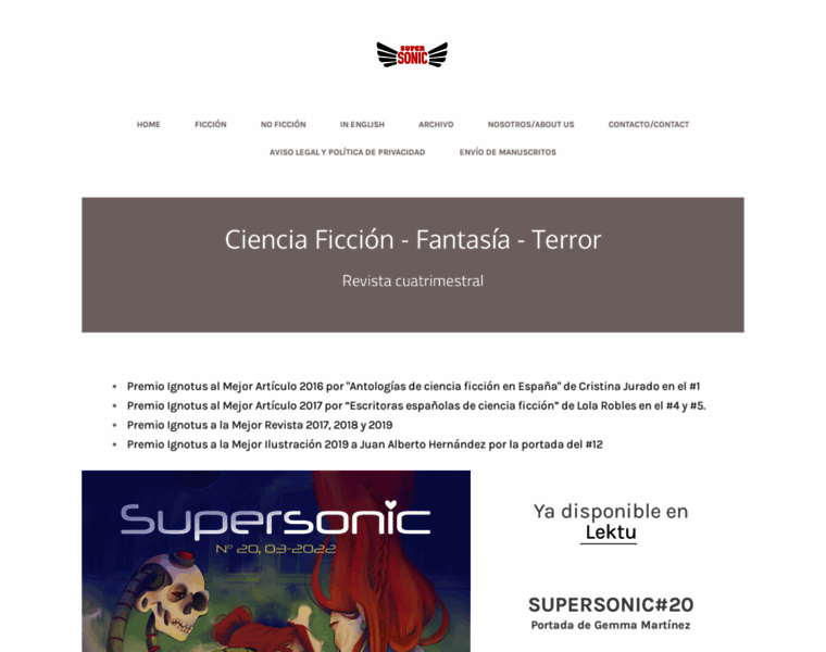 Supersonicmagazine.com thumbnail