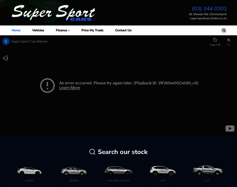 Supersportcars.co.nz thumbnail