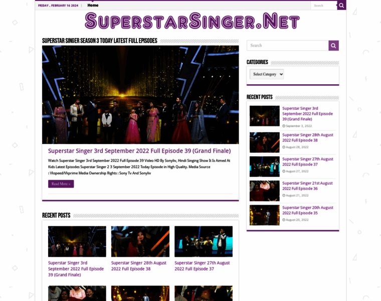 Superstarsinger.net thumbnail